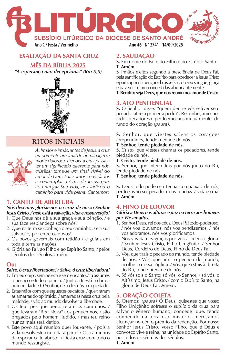2741 - Exaltacao da Santa Cruz