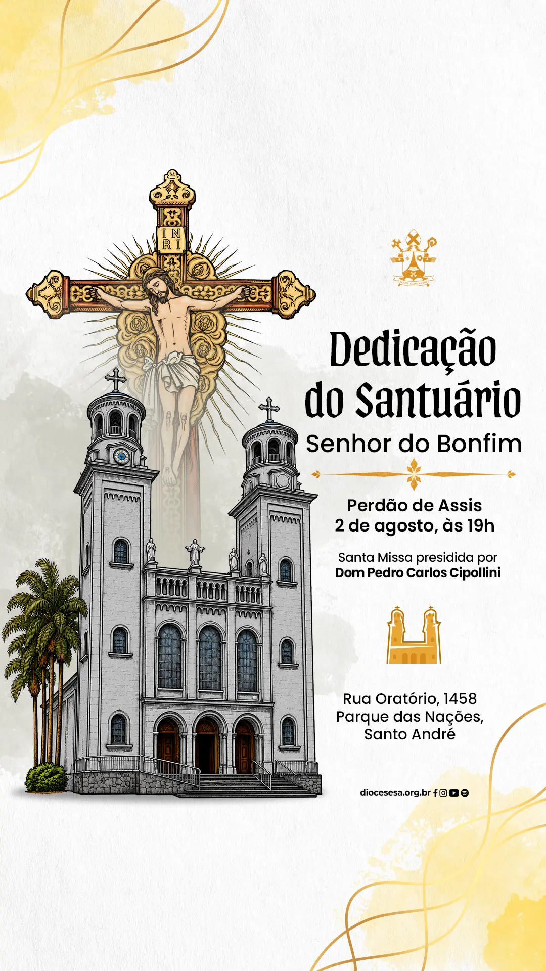 Slider Mobile - Dedicação do Santuário Senhor do Bonfim