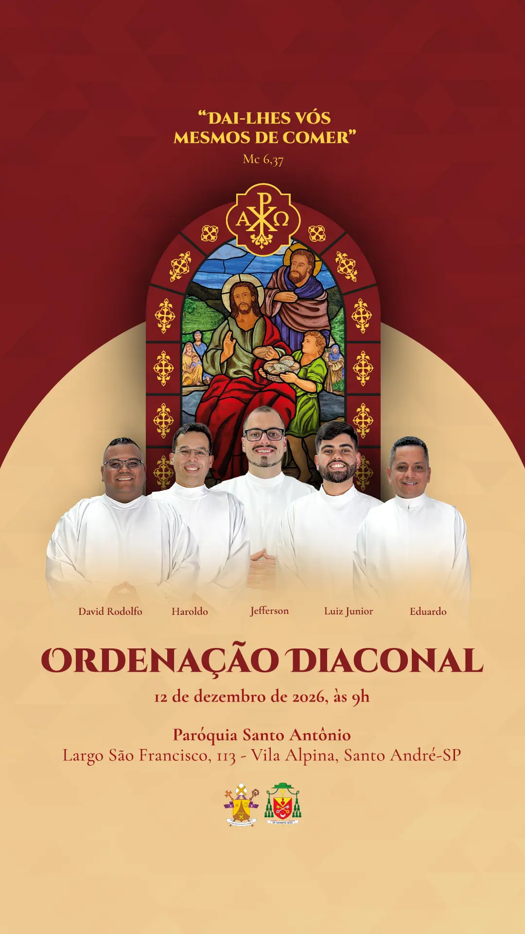 Mobile Slider - Ordenação Diaconal dez26
