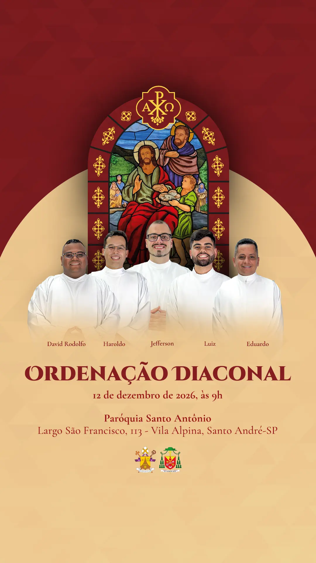 Mobile Slider - Ordenação Diaconal dez26